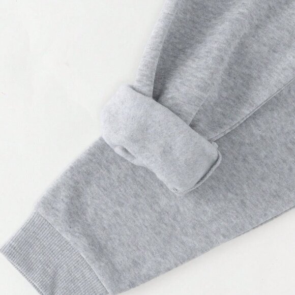 Spirit Lead Me Graphic Casual Round Neck Sweatshirt - Gray - Picture 3 of 5